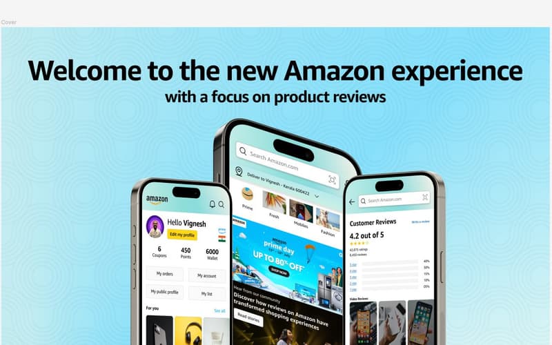 Amazon Shopping Redesign