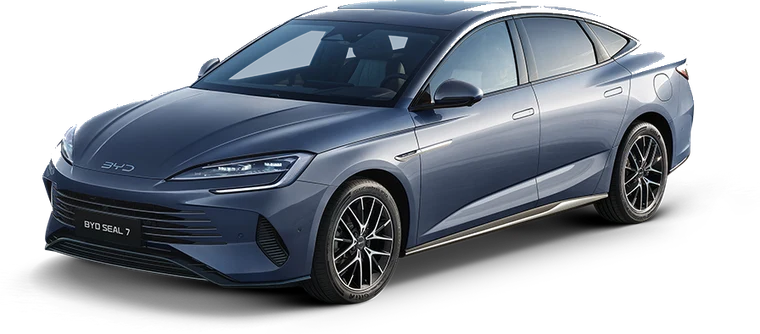 BYD Seal 7, in blue